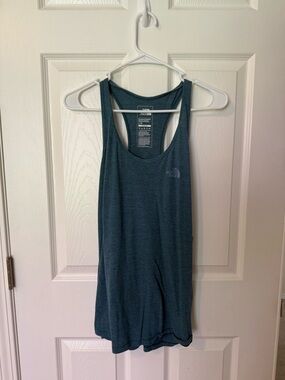 The North Face Women's Teal Scoop Neck Racerback Tank